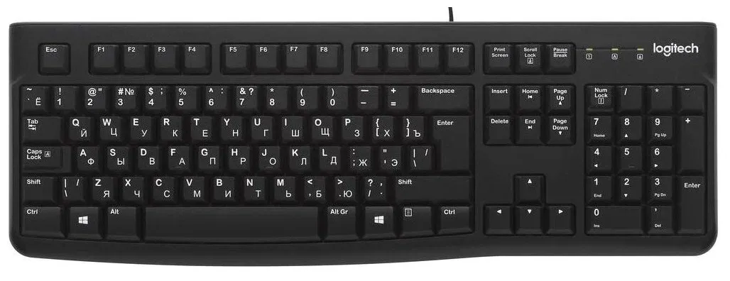 Клавиатура Logitech K120 (for Business) (M/N: Y-U0009)