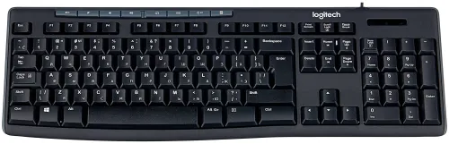 Клавиатура Logitech K200 черная