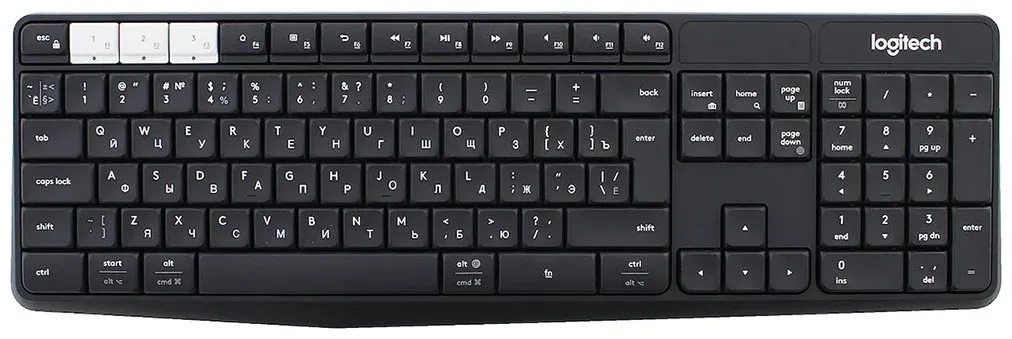 Клавиатура беспроводная Logitech K375s (GRAPHITE