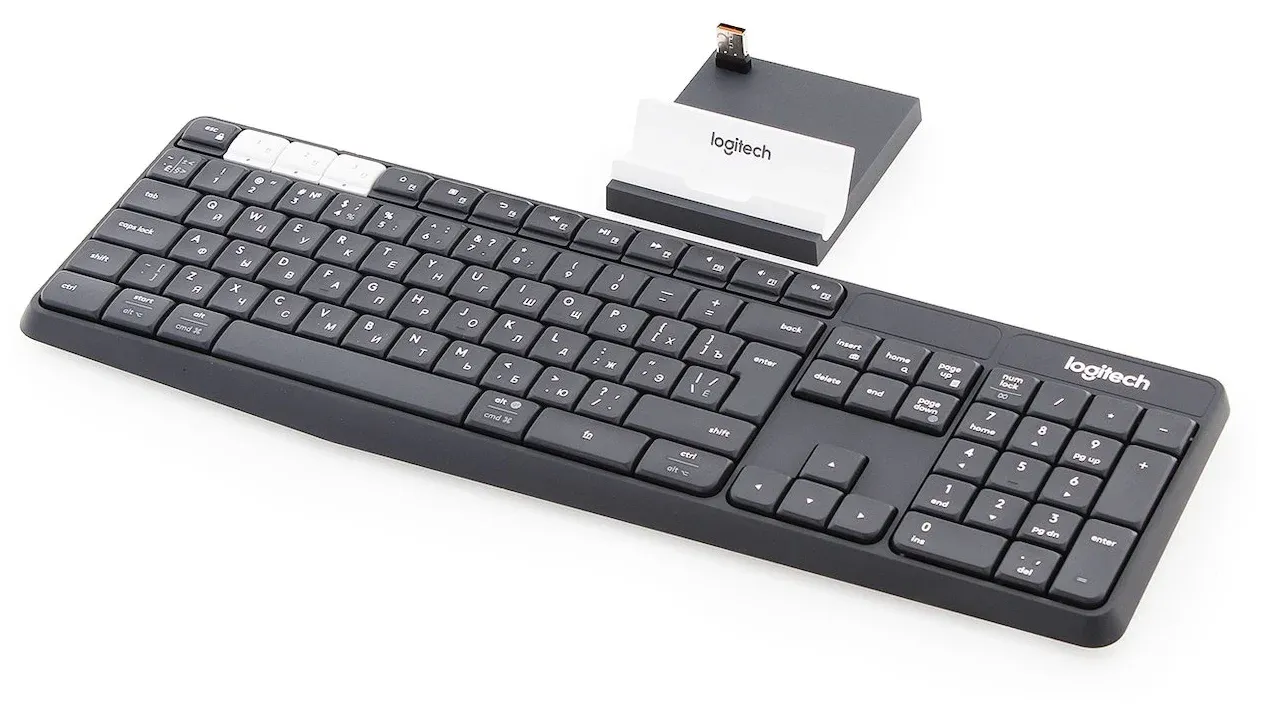 Клавиатура беспроводная Logitech K375s (GRAPHITE