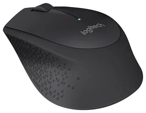 Мышь беспроводная Logitech M280 Black (черная, оптическая, 1000dpi, 2.4 GHz