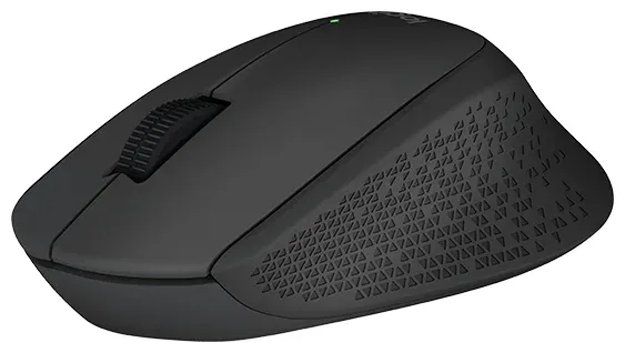 Мышь беспроводная Logitech M280 Black (черная, оптическая, 1000dpi, 2.4 GHz