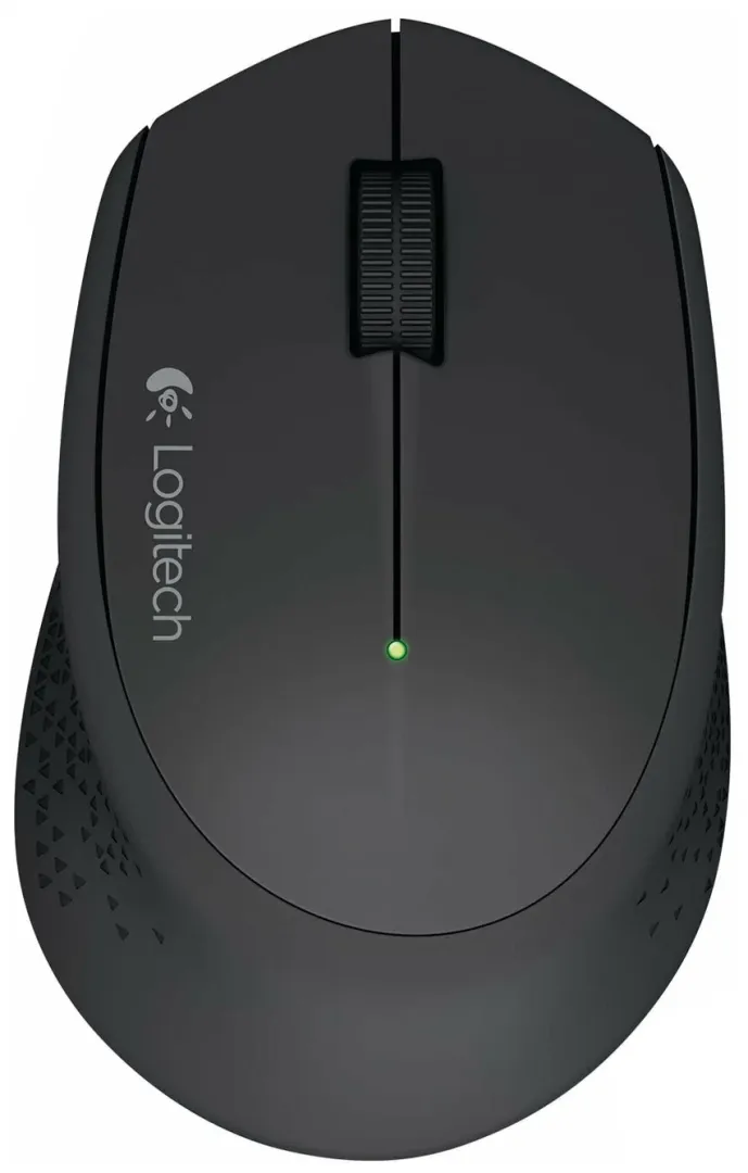 Мышь беспроводная Logitech M280 Black (черная, оптическая, 1000dpi, 2.4 GHz