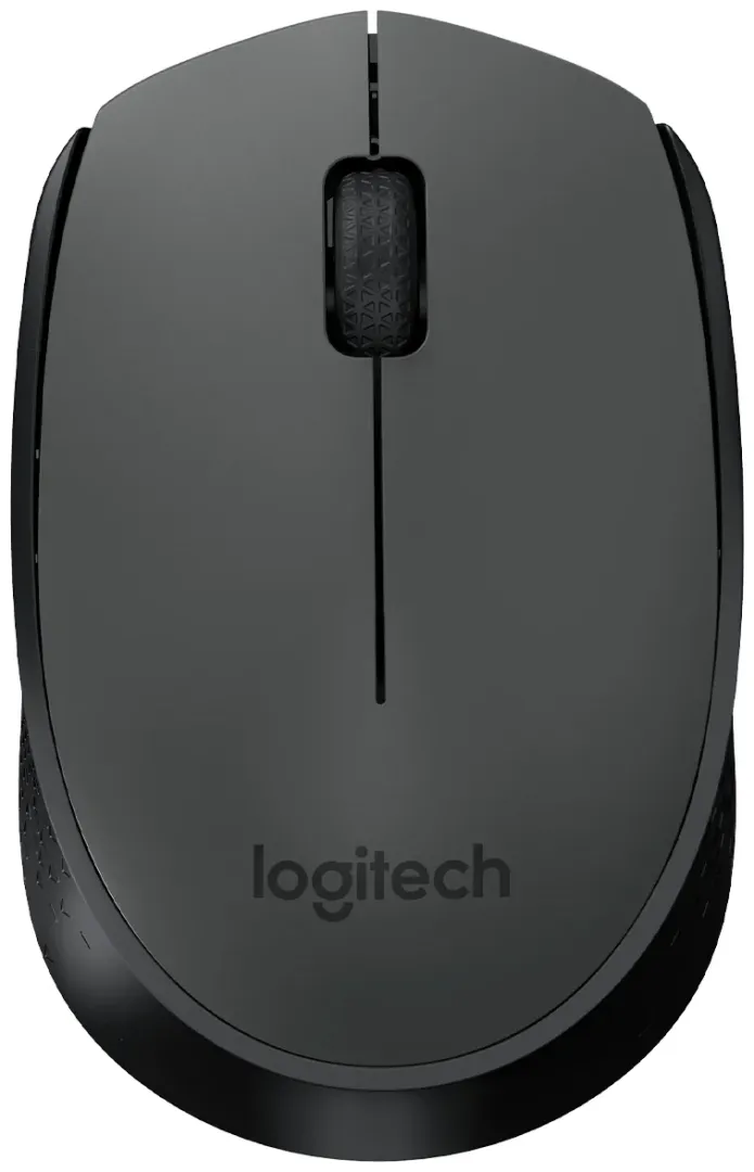 Мышь беспроводная Logitech M170 Grey (серая, оптическая, 1000dpi, 2.4 GHz