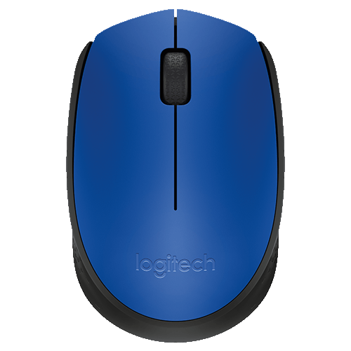 Мышь беспроводная Logitech M171 Blue (синяя, оптическая, 1000dpi, 2.4 GHz