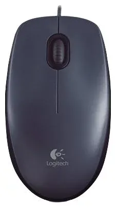 Мышь Logitech M90 Grey (темно-серая, оптическая, 1000dpi, USB, 1.8м) (M/N: M-U0026)